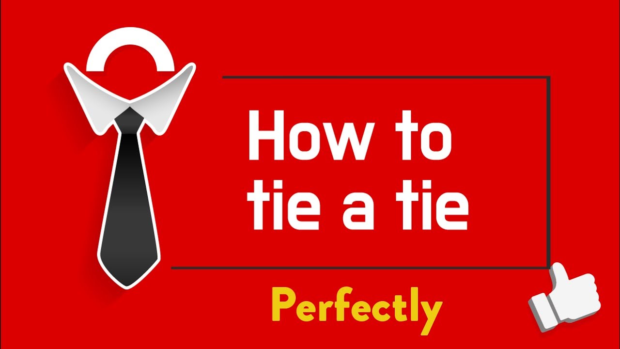 How to tie a tie YouTube