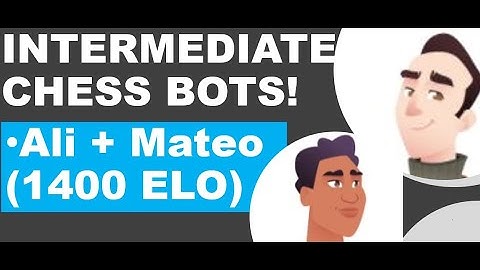 HOW TO BEAT ALI + MATEO (THE TOUGHEST INTERMEDIATE BOTS!! - Chess.com