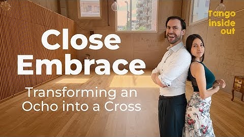 Dancing in Close Embrace: Turning an Ocho into a Cross | Tango Tutorial