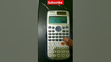 solve matrix ( 3×3)by using scientific calculator|#rgpv #scientificcalculator  #shortsfeed