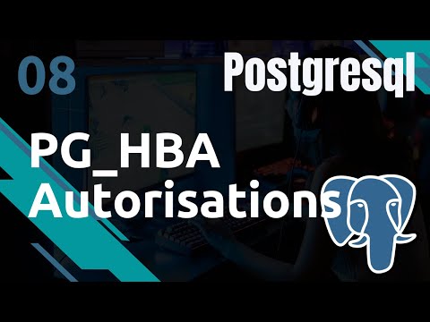 PostgreSQL - 8. Autorisation d'accès : le pg_hba | tutos fr