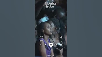 Thumbnail of Meddy - Slowly (Lyrics) #lyricstrybe #afrobeats