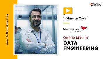 1 Minute Tour | Online MSc in Data Engineering | Edinburgh Napier University