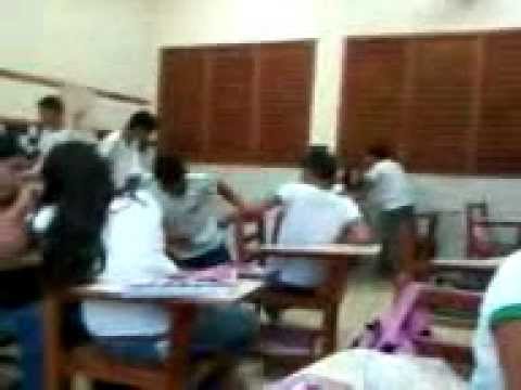 Sala de aula mais quieta o 8º c da escola Padre Antônio Diogo Feijó de Rio Branco