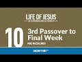 Life of Jesus in Chronological Order: 3rd Passover to Final Week – Mike Mazzalongo | BibleTalk.tv