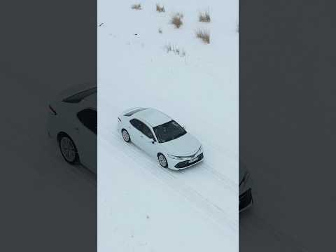 #toyota #camry #camryhybrid #snow #абакан #видеографабакан #drone #automobile #фотографабакан
