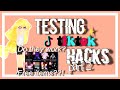 (part 2) testing royale high tiktok hacks to see if they work! || ♡