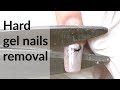 How To Remove Hard Gel / Builder Gel | Carbide Nail Drill bits