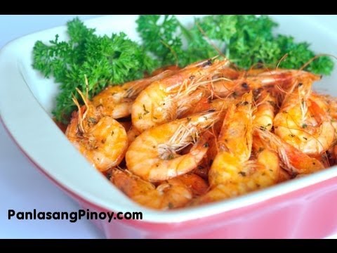 Garlic Butter Shrimp | Panlasang Pinoy