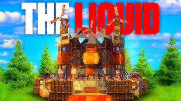 THE LIQUID - ЛУЧШИЙ МЕДИУМ ДОМ В RUST - ДЛЯ 5-8 ЧЕЛОВЕК - WIDEGAP & BUNKERS  - RUST Base Design