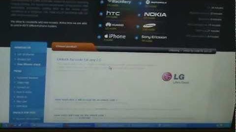 how to unlock lg gt540 swift by sim-unlock.net