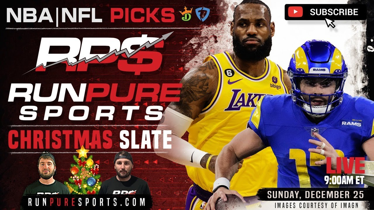 2022 NFL WEEK 16 & NBA CHRISTMAS DAY SLATE DRAFTKINGS PICKS AND