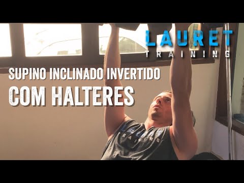 Supino reto com halteres conjugado pullover com halteres 