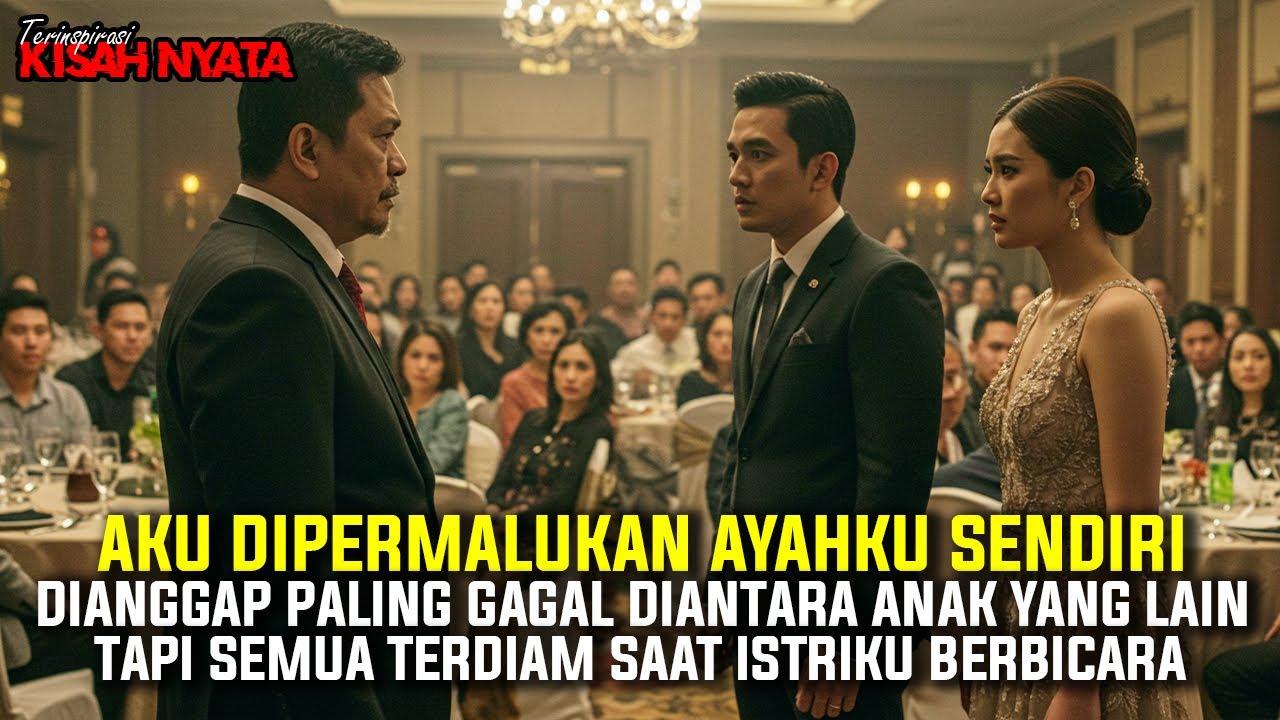 Tak Kusangka Aku Dipermalukan Ayahku Sendiri Tapi Istriku Membuat Para Tamu Undangan Syok