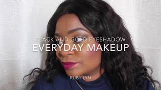 Full glam makeup
