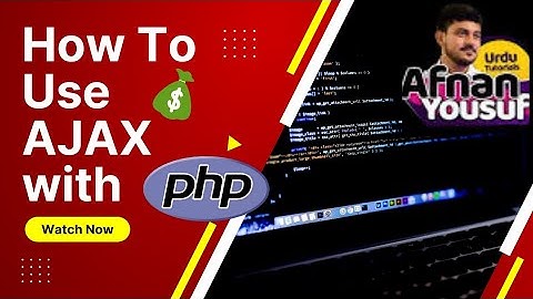 Insert Data using Ajax with PHP Urdu Tutorials MySQL