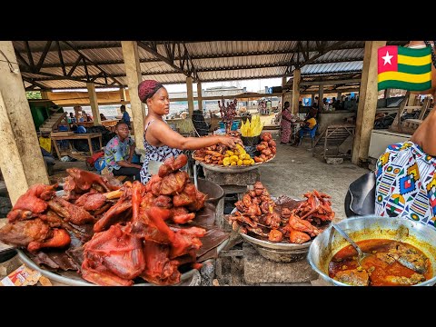 Most delicious mouthwatering African street food tour Aneho Togo🇹🇬 West Africa 🌍.