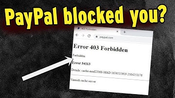 PayPal Error 403 Forbidden Error 54113 Varnish Cache Server - Here