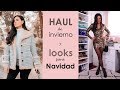 Haul de moda invierno y looks fiestas navideñas