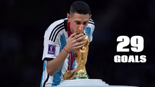 Angel Di Maria  All 29 Goals For Argentina (20102023).HD