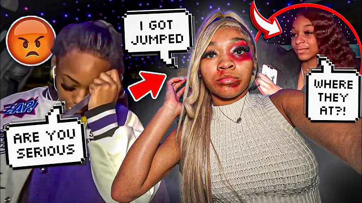 I GOT JUMPED PRANK ON DELINA AND RAKIHYA * GETS SE...