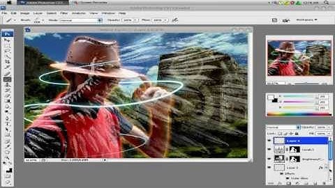 how to get glow lines into your photo photoshop cs3