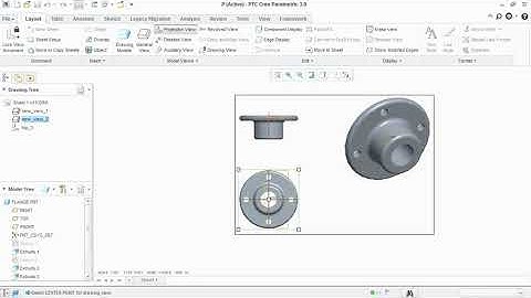 How to dimensions create in PTC Creo 5.0/3.0 and show in detail drawing.