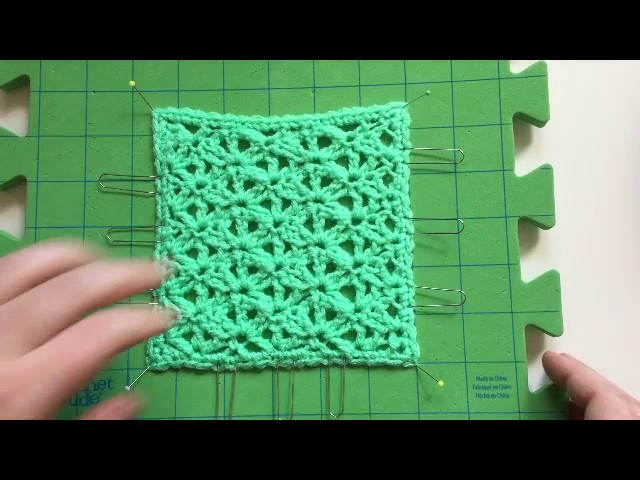 Knit Picks Blocking Mats Demo 