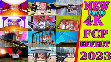 4K New FCP Effects 2023||Video editing||Wedding FCP Effects||New FCP Effects Use In Edius X,9,8