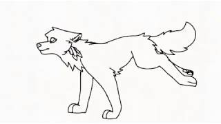 Unfinished Wolf Run Cycle (Remake)