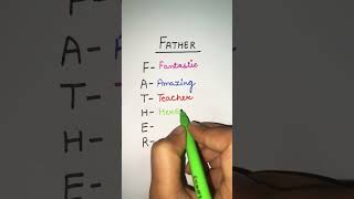 Meaning of Father ♥️♥️ shorts fatherlove trending drawing papa
