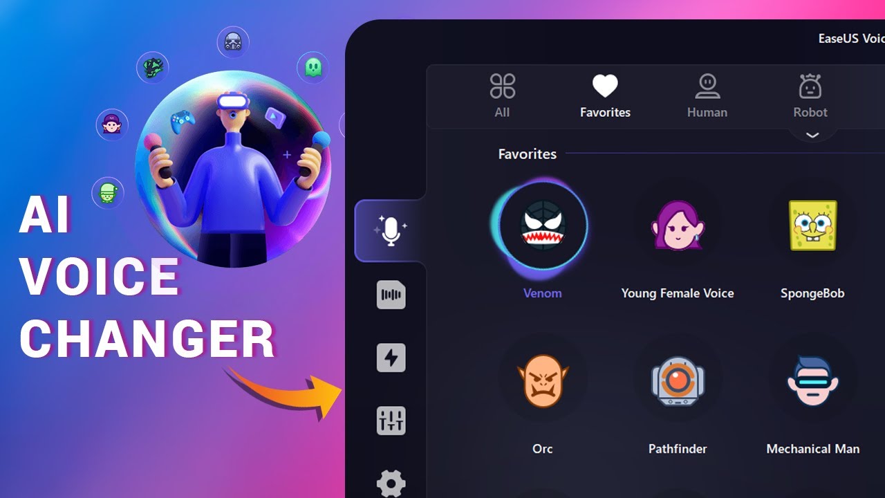 AI Voice Changer app for PC with 100+ voices | EaseUS VoiceWave - YouTube