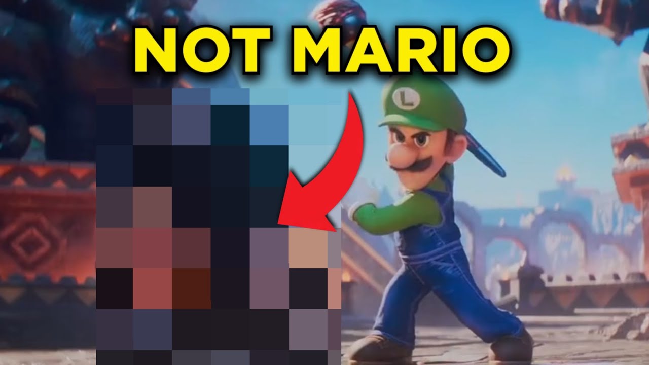 Not Mario Normal Non Mario character in The Super Mario Galaxy Movie - YouTube