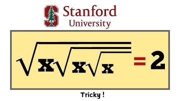 Stanford Entrance Exam Question | Can You Solve? | Math Olympiad | Premath | Pi Nerds