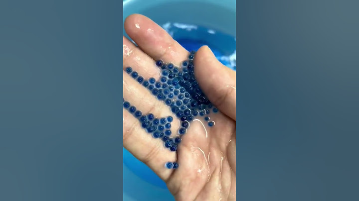 The fastest way to grow gel balls!