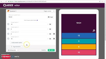 Creating a Quiz Tutorial for Quizizz