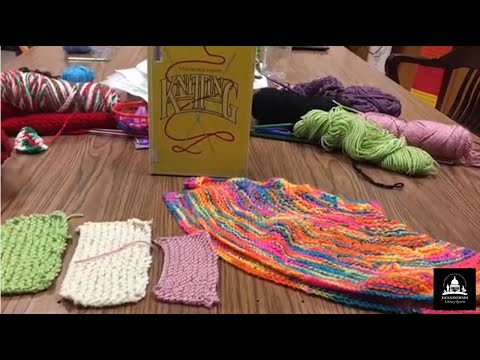 Autism Resource Center's Basic Crafts Virtual Program: Knitting - January 28, 2021