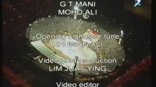 Singapore 36Th Anniversary Ndp2001 Channel 5 Ending Credit