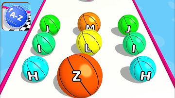 A-Z RUN🏃‍♀️ - All Levels Gameplay Walkthrough Android, iOS NEW UPDATE