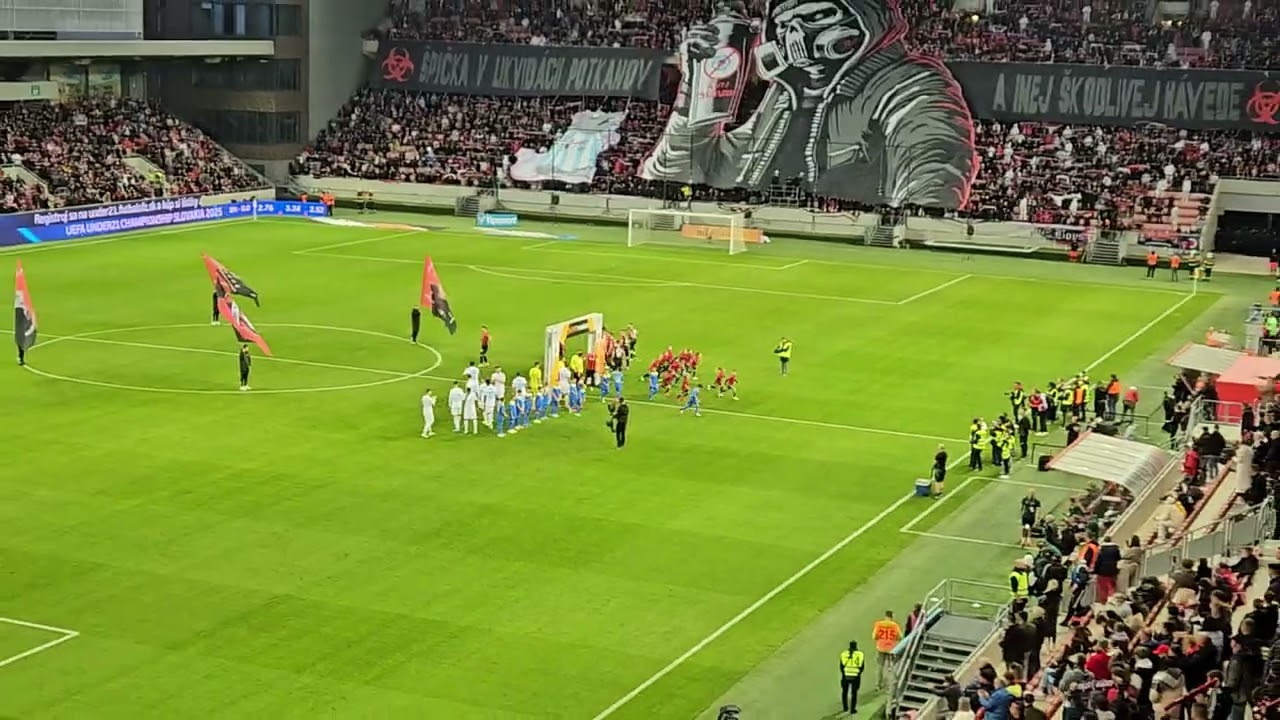 Spartak Trnava - Slovan Bratislava 19.10.2024 Choreo
