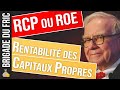 Rentabilit des capitaux propres  rcp roe