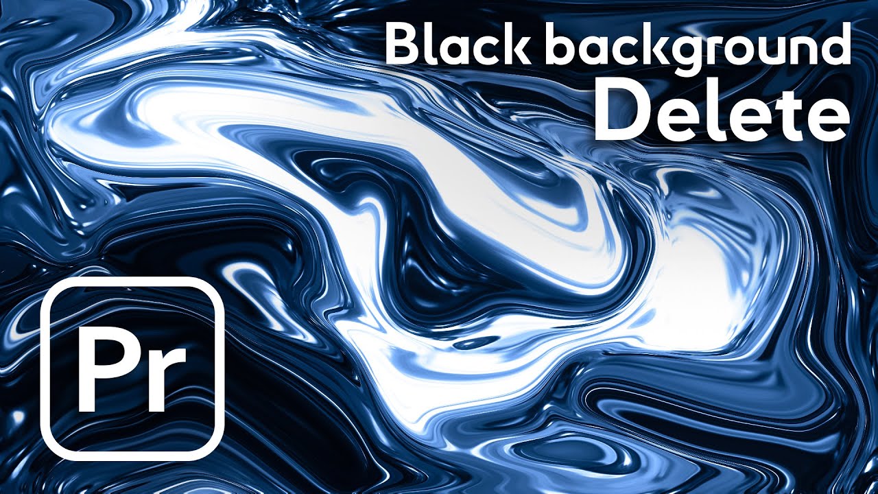 Delete black background In Premiere Pro / Overlays
