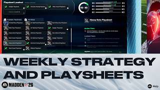 How Weekly Strategy And Playsheets Work In Madden Nfl 26