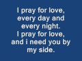 Afromental - Pray for love with lyrics. Mp3