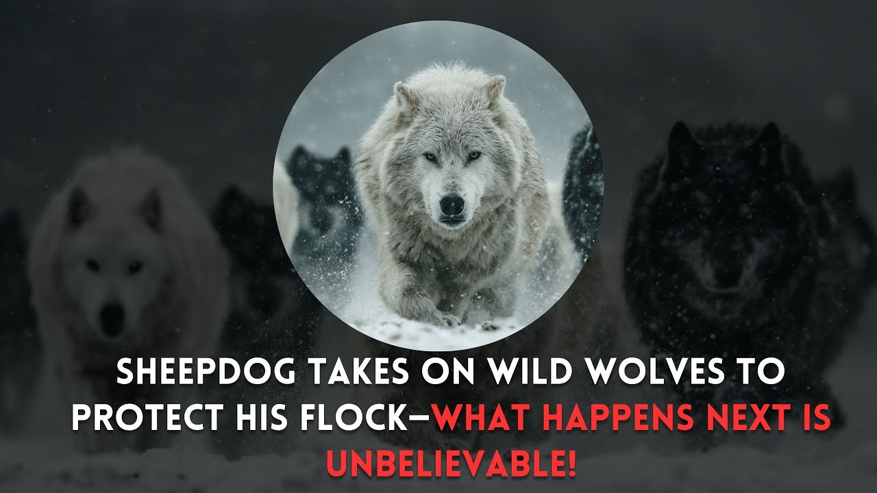 Sheepdog vs Wolves What Happened Next Will Blow Your Mind! YouTube