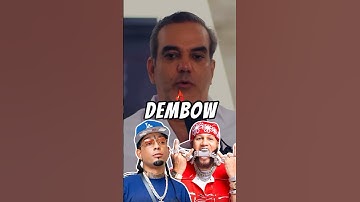 PRESIDENT LUIS ABINADER LISTEN TO EL ALFA AND ROCHY RD #Alofoke #elalfa #rochyrd