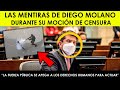 LAS MENTIRAS QUE DIJO DIEGO MOLANO DURANTE SU MOCIÓN DE CENSURA