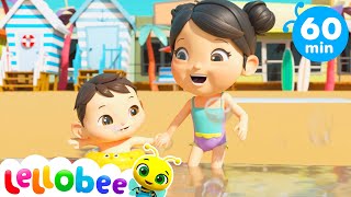 Max and Ella Have Fun On Summer Vacation | Baby Nursery Rhyme Mix - Preschool Playhouse Kids Songs