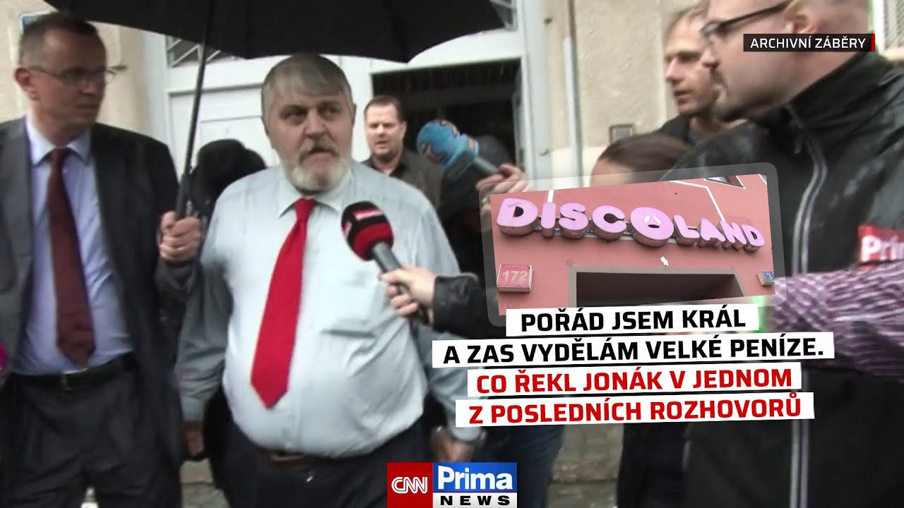 Pořád jsem král a zas vydělám velké peníze. Co řekl Jonák v jednom z posledních rozhovorů