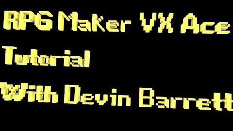 RPG Maker Vx Ace Tutorial: Simple quest event #3